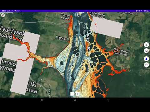 Видео: Горьковское водохранилище. Lowrance and GLive.