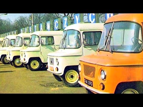 Видео: Иномарки в СССР. Модели Польши и ГДР: Nysa Zuk Jelcz BMW EMW Framo Barkas Robur IFA Multicar