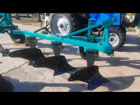 Видео: Плуг ПЛН-3-35 від Цех...Агро на високій стійці з відвалом TEKRONE
