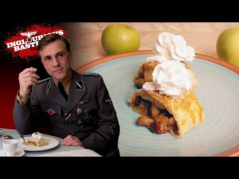 Видео: ШТРУДЕЛЬ из фильма БЕССЛАВНЫЕ УБЛЮДКИ. Зачем он там? Как готовить? Сложный и простой рецепты.