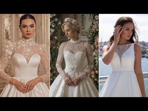 Видео: Красивые свадебные платья. Дизайнерское свадебное платье 👗💕🥀 Будущее свадебной моды 🤖👰‍♀️