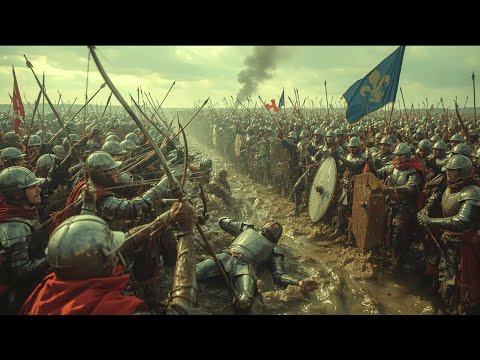 Видео: Как французские рыцари через 70 лет совершили точно такие же роковые ошибки