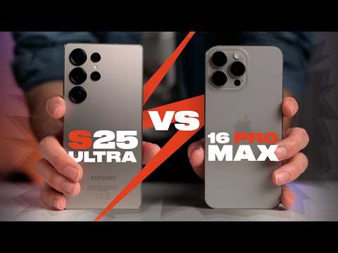 Видео: Samsung S25 Ultra ПРОТИВ iPhone 16 Pro Max! Главная БИТВА 2025!!