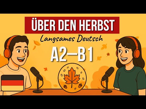 Видео: Почему немцы любят осень? 🍁 Лёгкий разговор на немецком