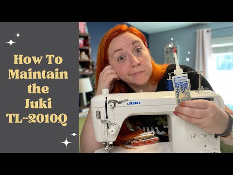 Видео: Как чистить и смазывать Juki TL-2010Q!