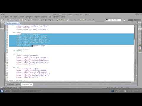 Видео: Андроид Урок 21 - Компоненти – Relative layout