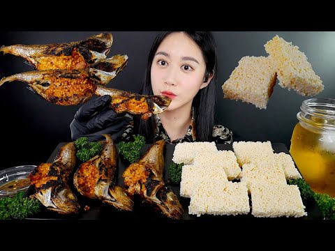 Видео: МУКБАНГ Икра На Пару + Рыба На Гриле | Real Sound MUKBANG | АСМР | EATING SOUND