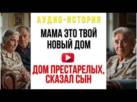 Видео: Аудиоистория. Мама это твой новый дом... Дом престарелых... Сказал сын