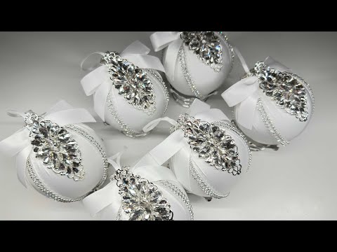 Видео: МК по елочным игрушкам