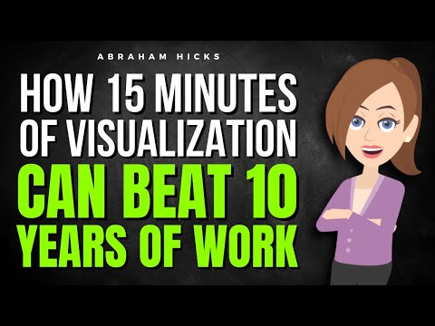 Видео: Как 15 минут визуализации могут заменить 10 лет работы ✅ Авраам Хикс 2025