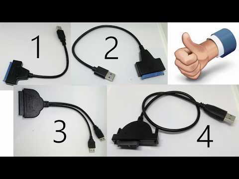 Видео: SATA to USB 3.0 Кабели. Разные кабели для разных задач.