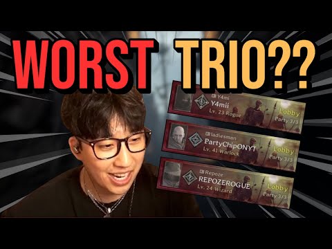 Видео: The WORST Trio NA?? (при участии PartyChip и Repoze) | Dark and Darker