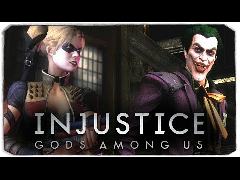 Видео: INJUSTICE: GODS AMONG US. Харли Квинн VS Джокер!