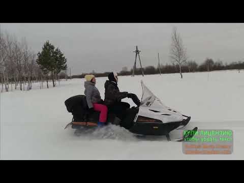 Видео: Тайга варяг 550v  Пробный выезд в лес