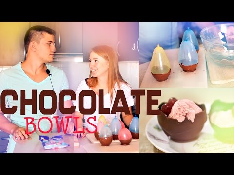 Видео: ДЕЛАЕМ ШОКОЛАДНЫЕ ВАЗОЧКИ | HOW TO MAKE BALLOON CHOCOLATE BOWLS  | SWEET HOME