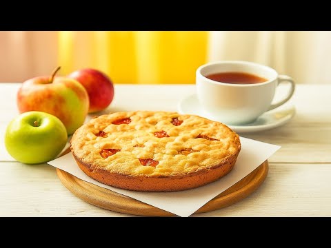 Видео: Как приготовить яблочный пирог просто и вкусно 🍏