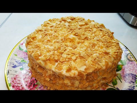 Видео: ТОРТ "НАПОЛЕОН" Вкусный и простой рецепт ‼️🔥