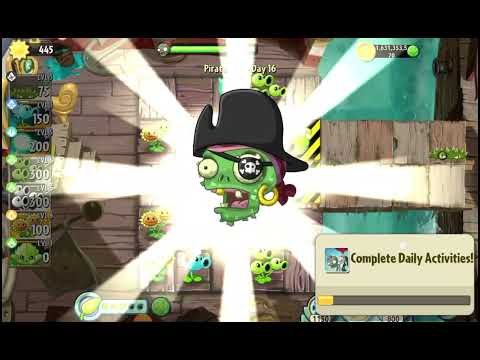 Видео: Зомбосс в пиратах не разбирается pvz 2 (4)