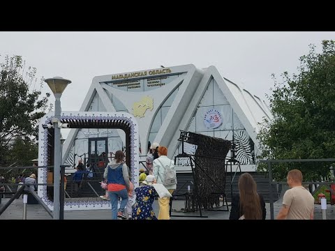 Видео: Владивосток ДВФУ ВЭФ Павильоны Магаданской области Якутии (Саха) Чукотки