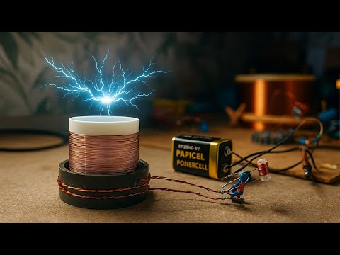 Видео: Специфическая схема КАТУШКИ Тесла 10,7МГц