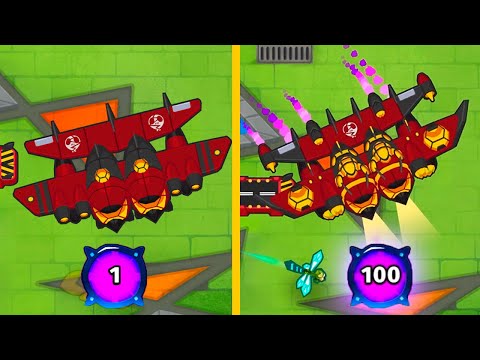 Видео: Bloons TD 6 | Самолёт судного дня 100-й степени!! | Самый сильный парагон!