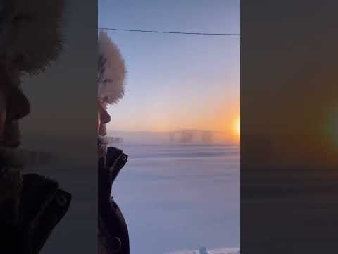 Видео: Fruits in Yakutia at -55 C / Фрукты в Якутии в -55 С Kingdom of permafrost / Царство вечной мерзлоты