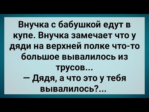 Видео: Внучка и Мужик с Большим Хозяйством в Купе! Сборник Свежих Анекдотов! Юмор!.