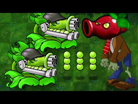 Видео: ГОРОХОПУЛЕМЁТ! Обнова Фьюжн 2.2 растения против зомби вышла! ► Plants vs. Zombies Fusion #43 ПвЗ