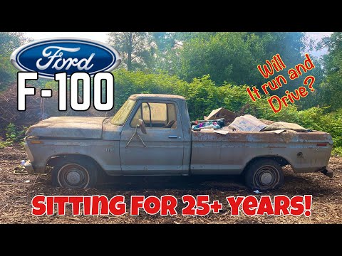 Видео: Заброшенный Ford F-100! Сможет ли он завестись и доехать домой спустя 25 лет?