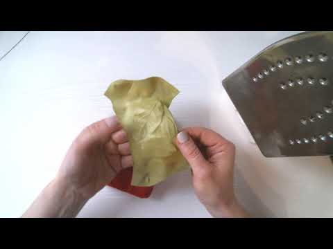 Видео: Подготовка к мастер-классу Снежноягодник из фоамирана