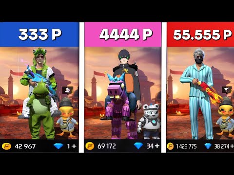 Видео: KУПИЛ AKАУНТЫ  ЖЕСТКИХ ДОНАТЕРОВ ЗА 333р / 4444р / 55.555р в FREE FIRE