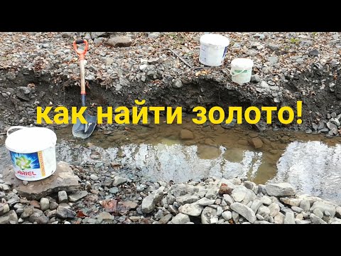 Видео: Как найти золото!  Gold-fever!