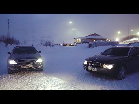 Видео: BMW 7 vs Mercedes W 221. С одним из этих АВТО придется попрощаться.
