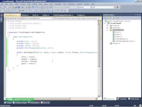 Видео: [DesignPatterns] 07. Фасад