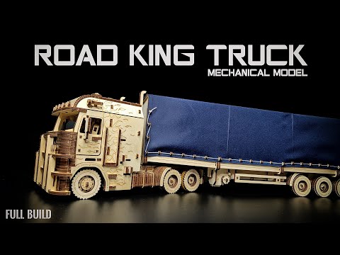 Видео: Собрал Модель Огромного Тягача с Тентованным Полуприцепом | "Король Дорог"  от EWA
