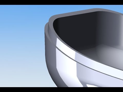 Видео: 51 урок SOLIDWORKS  соединяющий буртик двух деталей и деформация