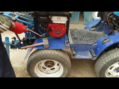 Видео: Мини-трактор и переход на фрезы