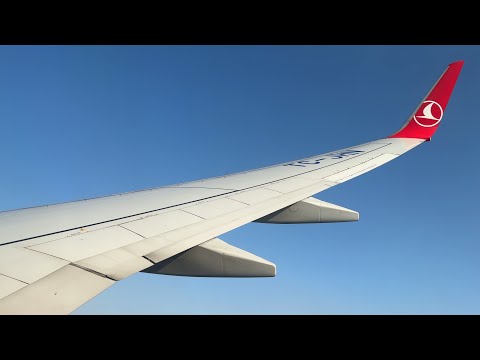 Видео: Turkish Airlines • Boeing 737-800 • TC-JHN • Посадка в Стамбуле