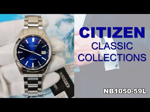 Видео: Обзор современной японской классики / Citizen NB1050-59L / Модель 2021 года