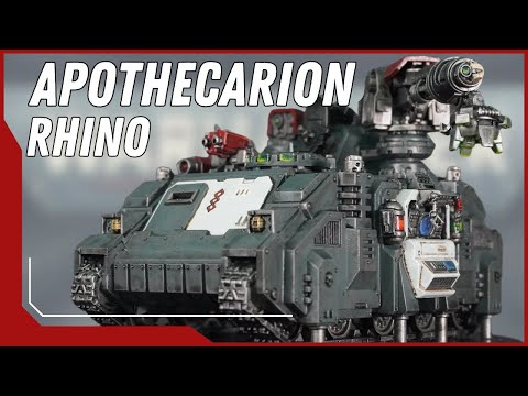 Видео: Наконец... Конверсия Rhino — конверсия Warhammer 40K/Kitbash