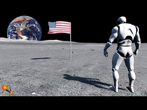 Видео: СМЕРТЕЛЬНАЯ ГРАВИТАЦИЯ! ОПАСНЫЙ ПОЛЁТ НА ЛУНУ | BeamNG.drive