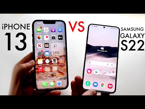 Видео: Samsung Galaxy S22 против iPhone 13! (Сравнение) (Обзор)