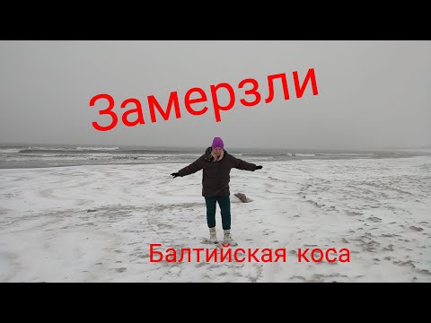 Видео: г. Балтийск. Балтийская коса. Январь 2024.