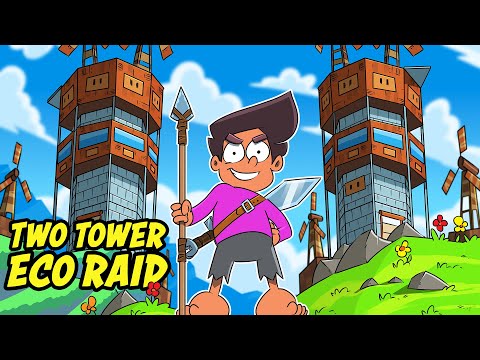 Видео: Находим безумную добычу, совершая эко-рейды на эти ДВЕ БАШНИ в Rust!!!
