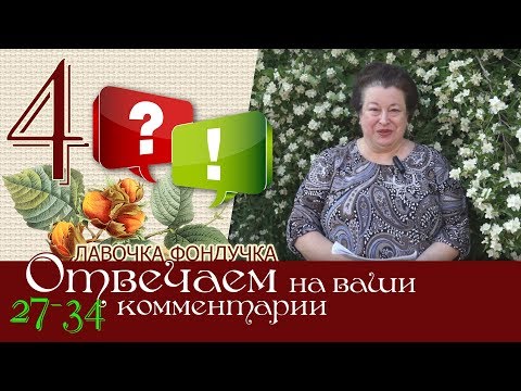 Видео: Отвечаем на ваши комментарии 27-34