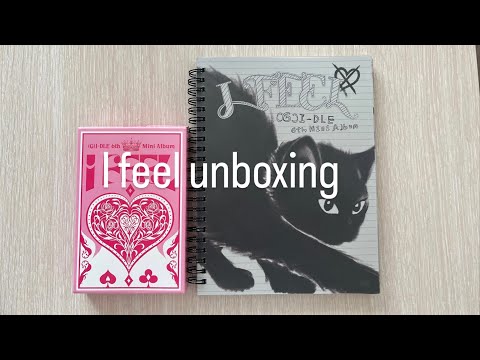 Видео: Распаковка альбома (G)I-dle "I FEEL"