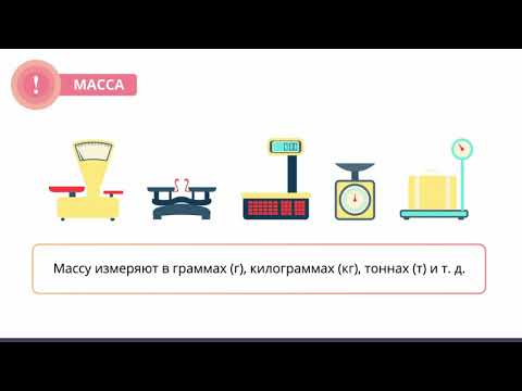 Видео: Единицы массы