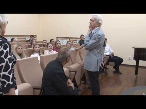 Видео: 08.10.2019 Встреча с А.С. Хворостовским