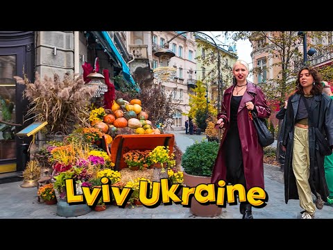 Видео: 🍁 Осінній Львів без прикрас: просто вулиці, люди і життя міста (4к пішохідний тур)