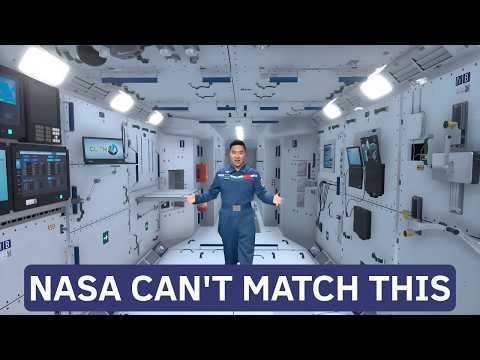 Видео: ШОКИРУЮЩАЯ реальность жизни на китайской космической станции «Тяньгун»